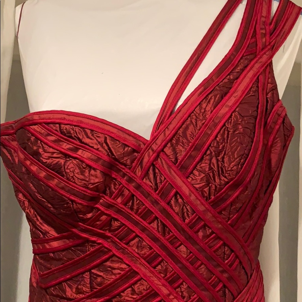 Carlos Miele red gown - Picture 3 of 9